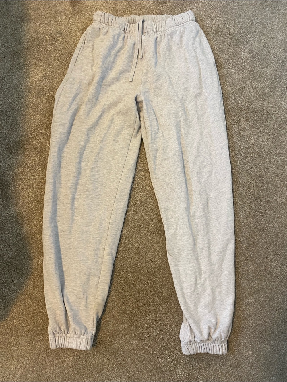Garage grey cuffed joggers